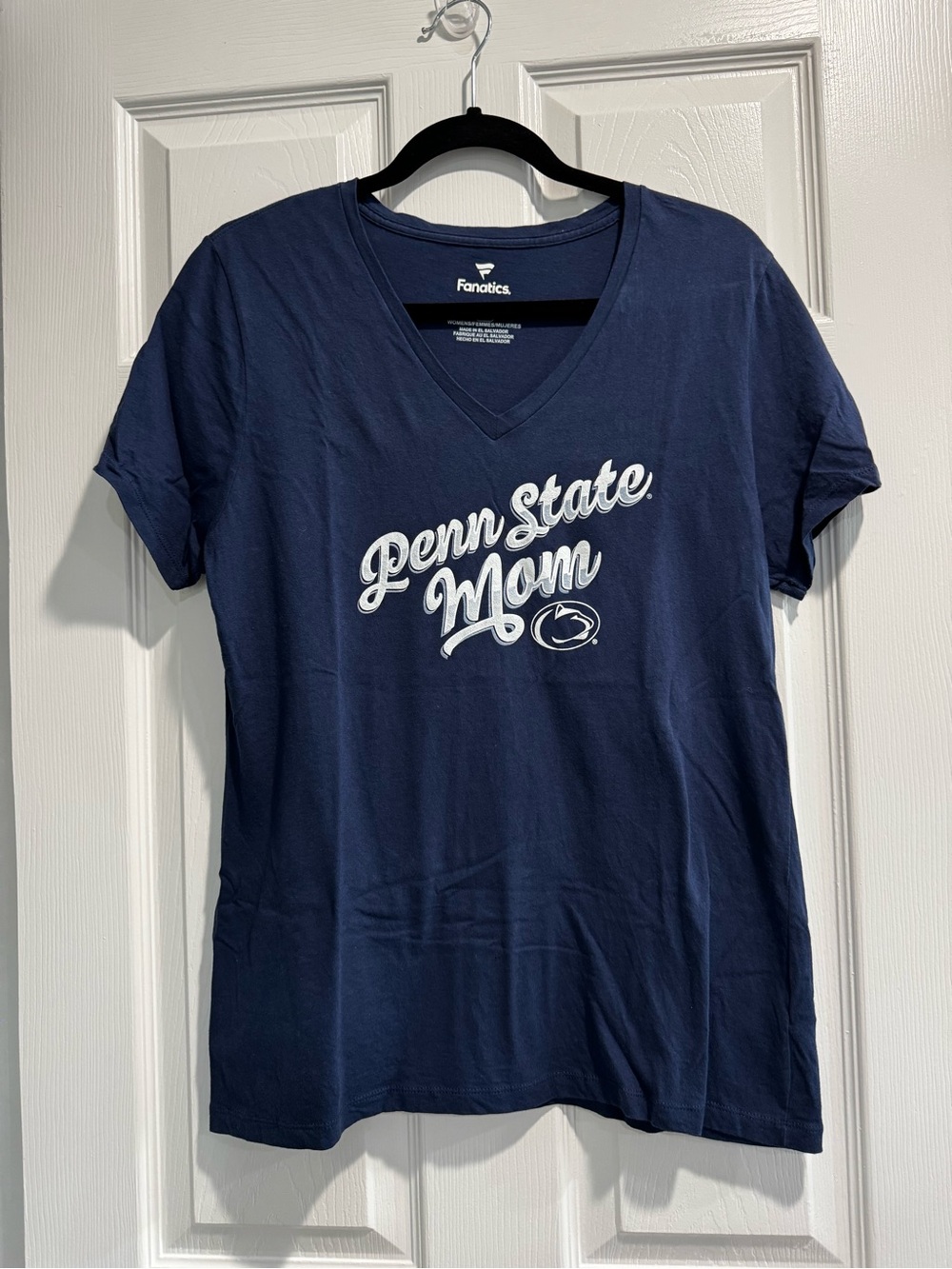 Fanatics Navy T‑Shirt with White Logo